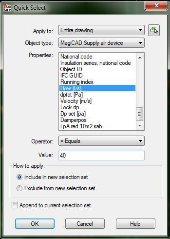 18 (29) 6.1.3 Dimensionering i MagiCad De flesta ventilationsprojektörer använder sig idag av AutoCad-applikationen MagiCad för att rita och dimensionera anläggningar.
