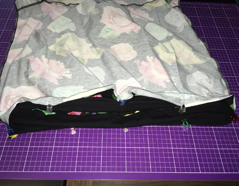 Loose and Comfy Sy på mudden Lägg mudden upp och ner räta mot räta inuti linnet, är den