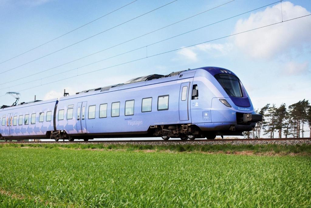 Billesholm Tag Plats År 2021 stannar pågatågen i Billesholm.