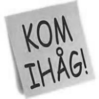 6 Ons 4 okt Återbesök på Nynäshamns ångbryggeri. Sid. 12 Fre 6 okt BD-Träff. Tema Film före 1960 Se sid 10 Tis 24 okt Månadsmöte med Solja Krapu-Kallio Se sid.