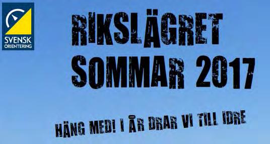 Anmälan till Rikslägret TMOK kommer i år att satsa lite extra på det mer avancerade Rikslägret i orientering. I år går lägret i Idre och samlar ungdomar från hela Sverige i åldrarna HD13-16.