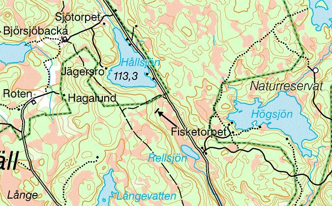 Metaller i vattendrag 2006 R 2007:3 29. Bäck till Rällsjön Lokal: Utlopp från våtmark X-koord: 641862 Y-koord: 128281 Top.