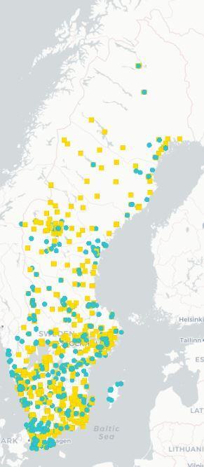 NATURVÅRDSVERKET 16(45) En stor del av ansökningarna för snabbladdning inkomna under 2016 fick avslag på grund av låg klimatnytta.