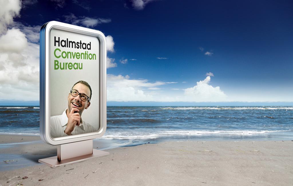 Vad är Halmstad CVB Inom det kommunalägda bolaget Destination Halmstad AB finns fem avdelningar: Halmstad Convention Bureau, Halmstads Teater, Projekt & Evenemang, Kommunikation, Tourist Center och i