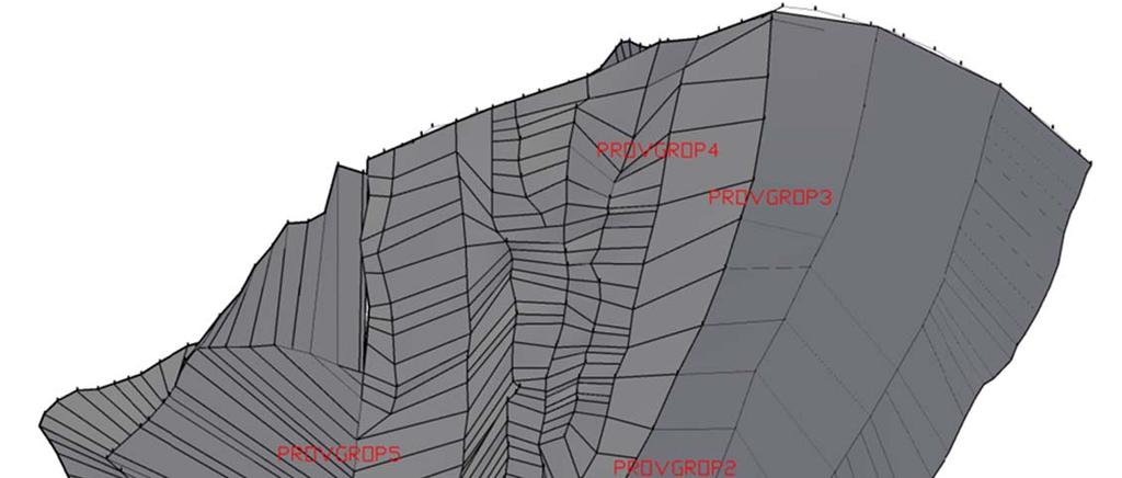 Figur 33 Högbytorp Cell 3C, provgropar för densitetsbestämning.