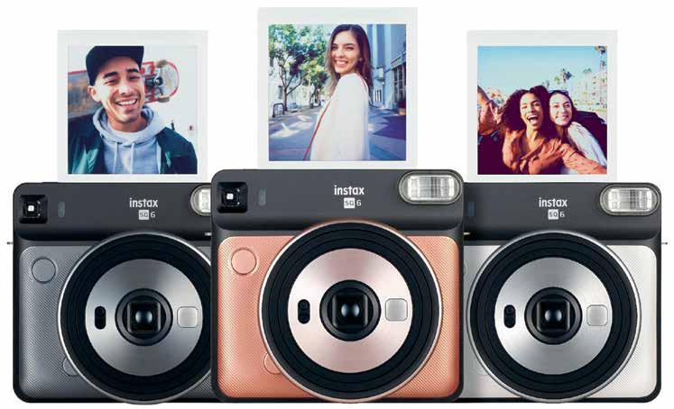 Fujifilm Instax Square Direktbildskamera med blixt Bildyta 86x72