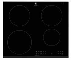ELECTROLUX HOI630MF INDUKTIONSHÄLL Inbyggnadshäll, 60 cm, ramlös design, Touchkontroll-styrning, 2 booster-zoner, 4 zoner: