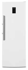 Rostfri FrostFree Automatisk avfrostning, FastFreeze Snabbinfrysning, Inredning med 6 st transparenta lådor varav 3 st Maxi samt 1 st