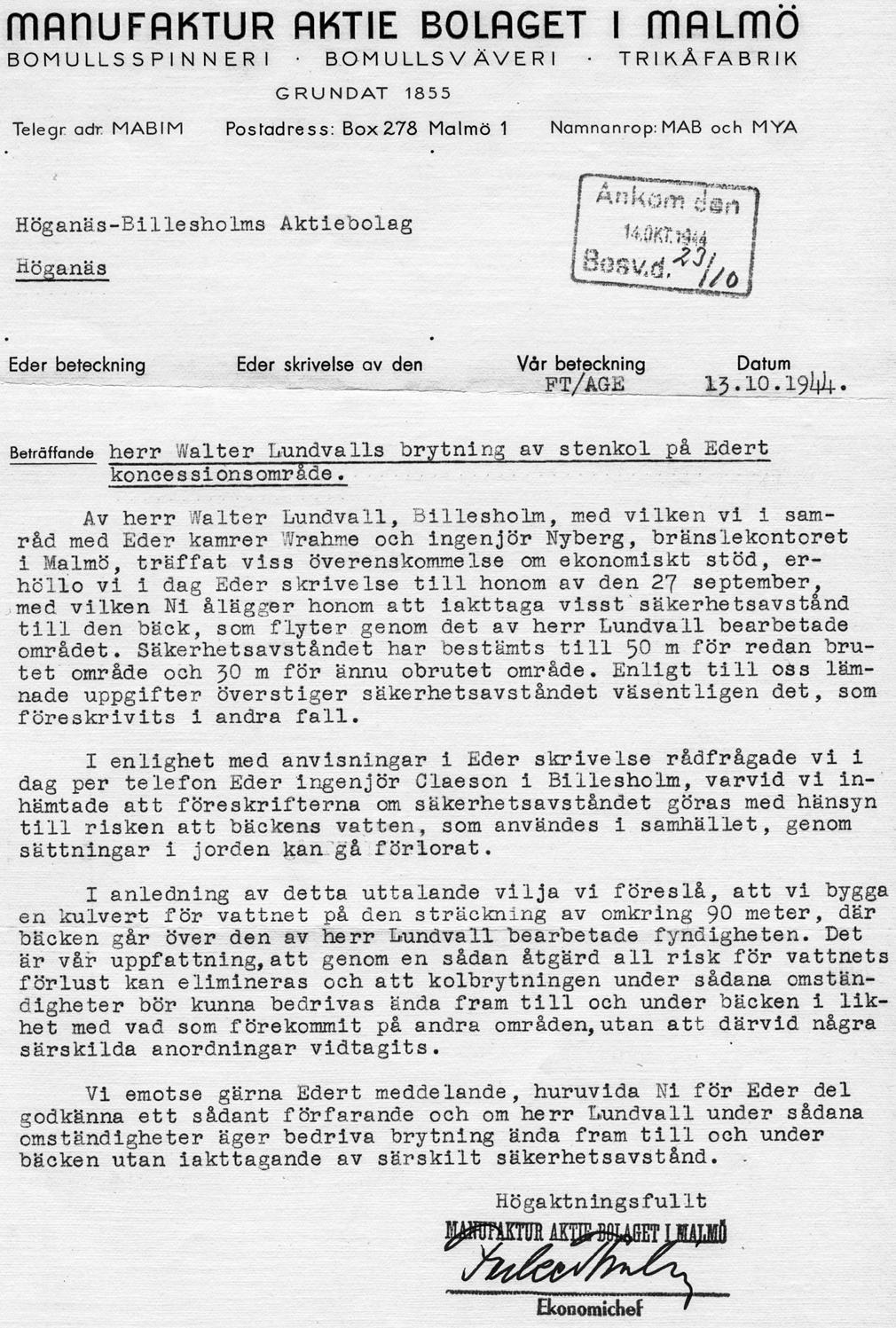I dessa bränslebristens tider gick det mesta att sälja men ibland upptäcktes bedrägerier, som nedanstående dokument