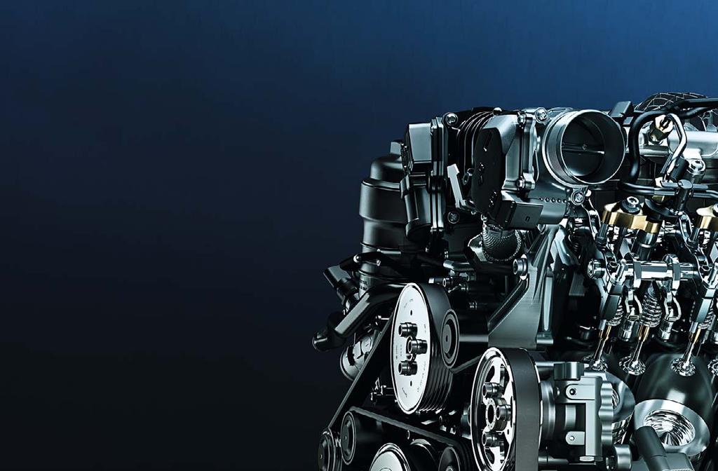 Ny Volkswagen TDI 3-liters V6-motor med 224 hk och vridmoment på upp till 550 Nm.