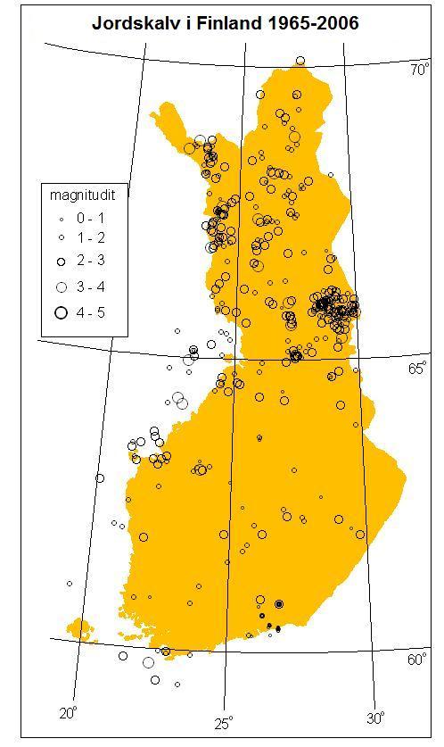 Bild 16 Bergrund i projektområdet och näromgivningen. Projektets placering anges på bilden med röd pil.