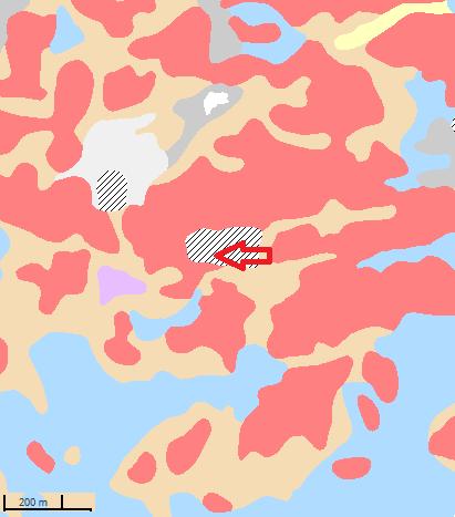 Bild 18 Jordmånen i projektområdet och näromgivningen.