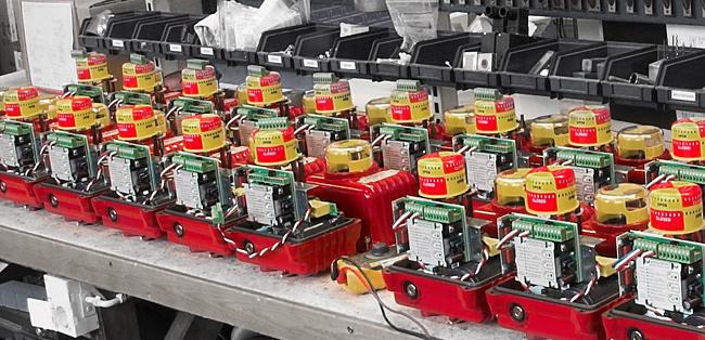 Alla elektriska manöverdon från Rotork Sweden tillverkas under sträng kvalitetskontroll.
