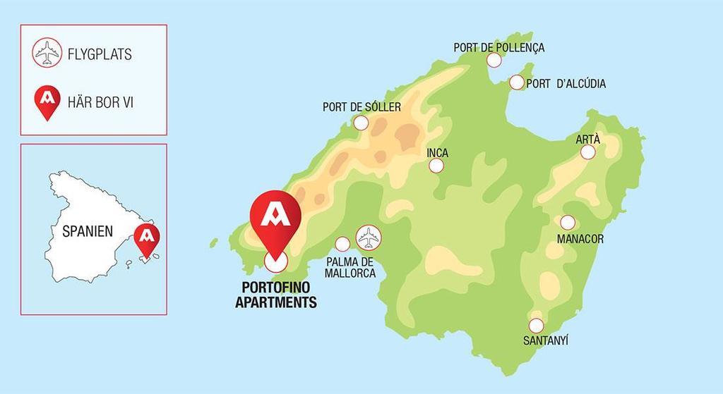 Om Mallorca Det finns flera anledningar till att Mallorca är ett favoritresmål för många skandinaver, sommar som vinter.
