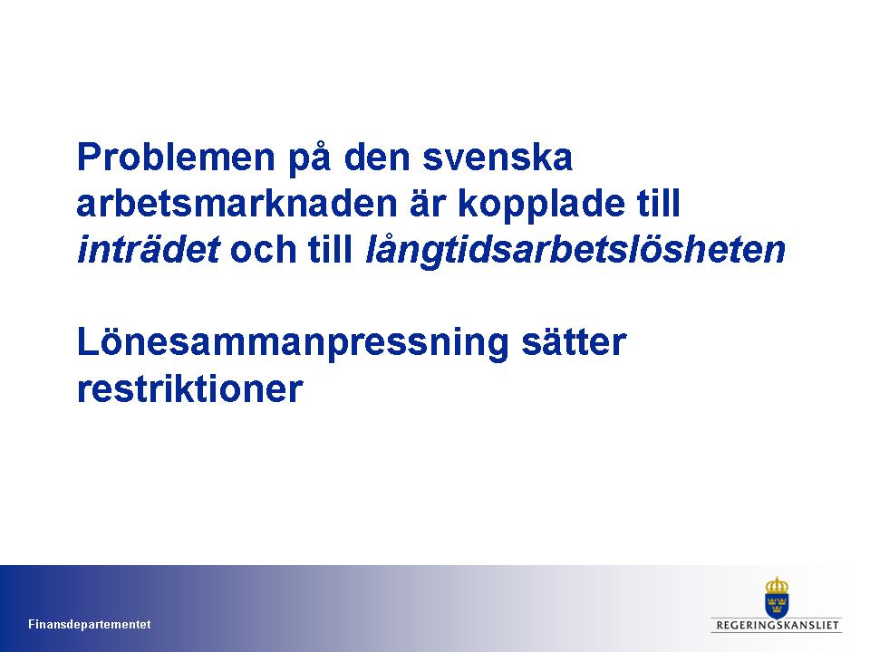 LÅNGTIDSUTREDNINGEN 2011: