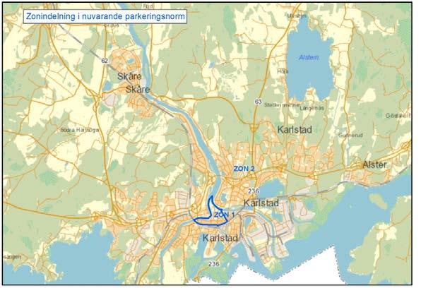 1. FÖRUTSÄTTNINGAR FÖR NY PARKERINGSNORM Karlstad har som stöd för tillämpning av Plan- och bygglagens 3 kap 15 Rekommenderade parkeringstal, godkända av Byggnadsnämnden 2000-06-20.