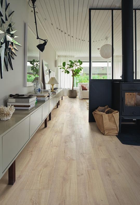 Låt ditt rum växa med Modern plank.
