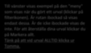 du i dina data" ser ut som till vänster är INGEN