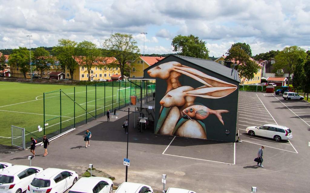 Göteborg, med sin historia av nolltolerans för all form av gatukonst, bjöd överraskande in Artscape