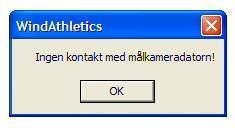 Observera att man vid löpning på gemensam bana måste skriva in placeringssiffrorna manuellt.