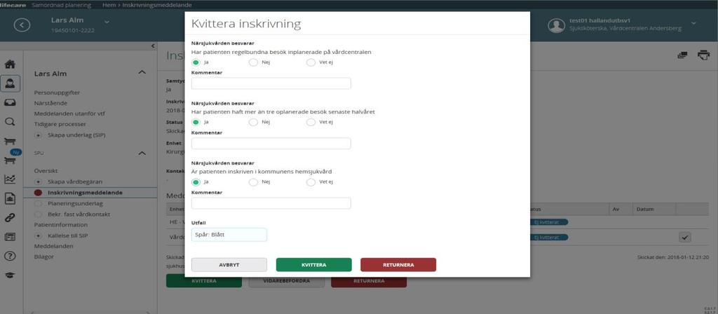 Slutenvården ska registrera beräknat utskrivningsdatum Meddelandet om beräknat utskrivningsdatum kommer i ett nytt
