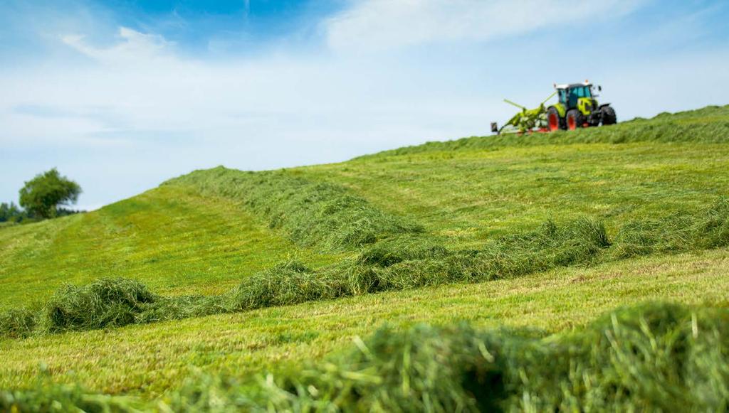 Upphängningen möjliggör en längs- och tvärgående svängning med maximal följsamhet, oberoende av huvudramen. Det gör att rotorerna anpassar sig optimalt till alla ojämnheter.