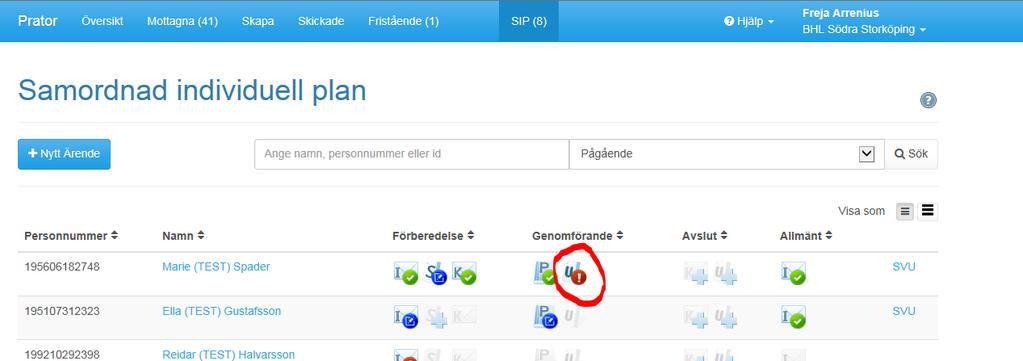 Följ upp