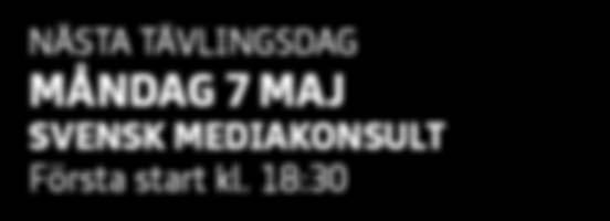 00 och.00-.00, fre 08.00-.00 Bankgiro 88-09 Travbanechef Ken Karlsson Sportchef Johan Amsköld Sportassistent Marie Florqvist Marknadschef Emelie Ahlin Ungdomsansv.