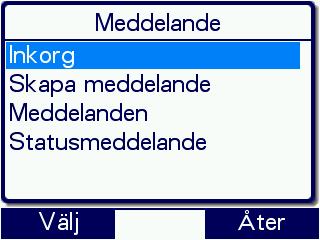 Läsa SDS 1) Inkorgen nås via