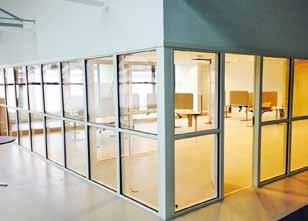 Hammerglass för att säkra sina kontor.