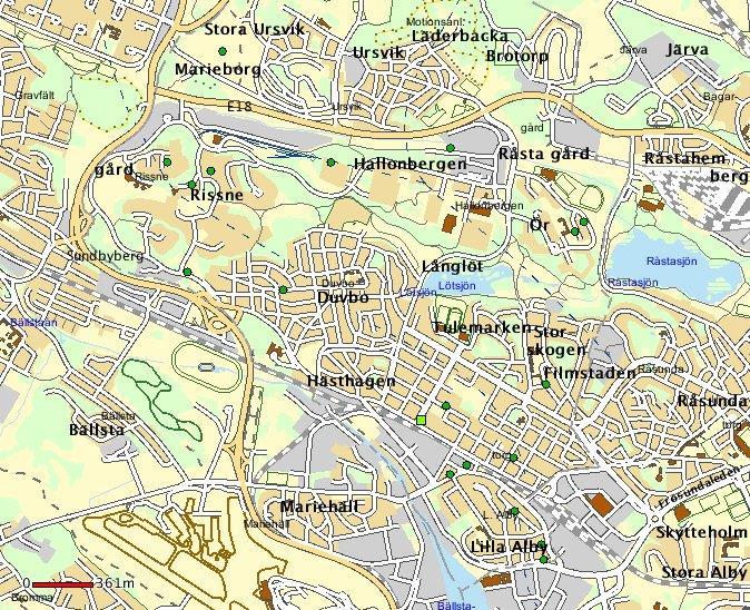 Sundbybergs stad - Stöld ur eller från bil, totalt 23 brott under mars 2018 Försök till biltillgrepp: Ridvägen, Rissneleden.