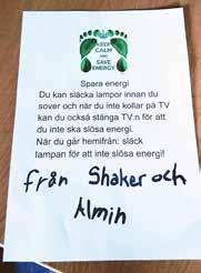 Energismart skola på Apelgårdsskolan Apelgårdsskolan i Malmö visade intresse för att fungera som pilotskola för projektet
