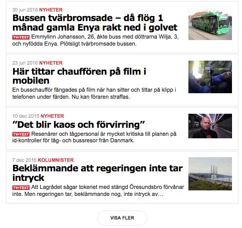 riskfyllt för de globala
