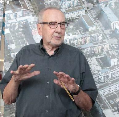 Byggemenskaper som en del i bostadsförsörjningen 25 Klaus Siegl, projektchef för utbyggnaden av den nya stadsdelen Rieselfeld i Freiburg, menar att byggemenskaper ger liv och rörelse direkt i ett