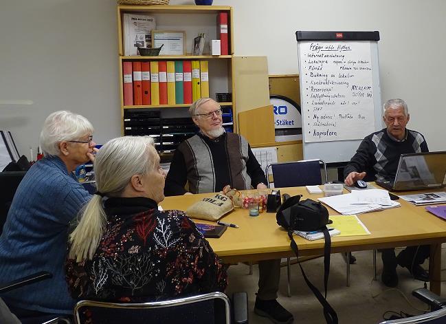 lokal för medlemsmöten, i Kallhälls nya Folkets Hus