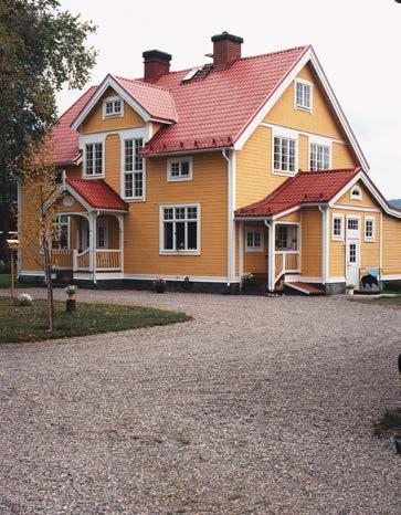 kulörer och ytbeläggningar. Du kan på så vis ge ditt hus exakt den karaktär du önskar.