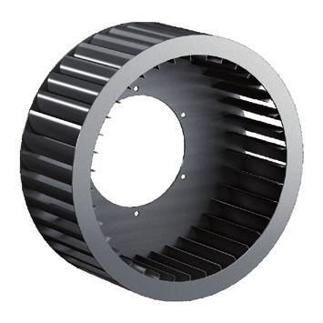 Kanalfläkar / Duc Fans Egenskaper och Uförande Kanalfläken förenar fördelarna med axialfläken, rak genomsrömning och enkel monage, med radialfläkens fördelar, den höga rycksabilieen, den låga
