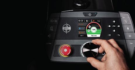a digitalt HMI för maximal kontroll över prestandan KRAFT MÖTER MÅNGSIDIGHET PÅ ETT HELT NYTT SÄTT