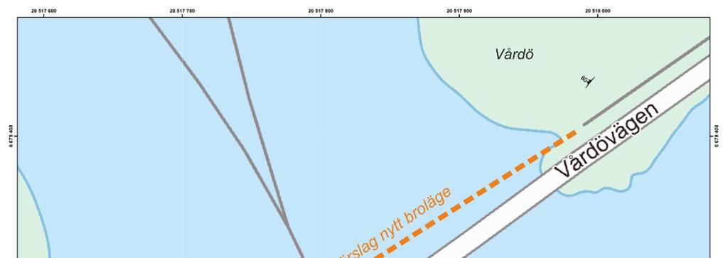 1 Inledning På uppdrag av Ålands Landskapsregering har Norconsult AB utfört kompletterande undersökningar av berggrunden vid brofästena till den planerade nya Vårdöbron omedelbart norr om befintlig