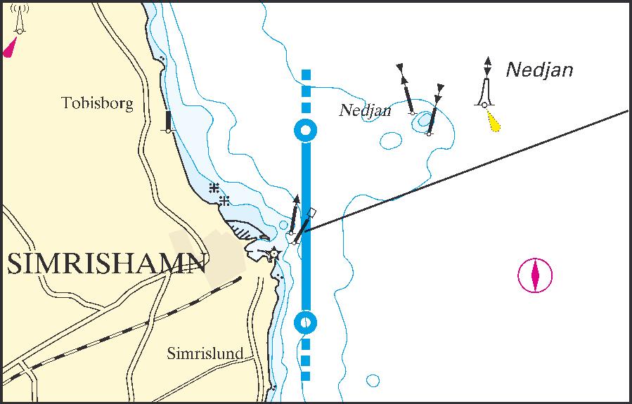 Ka19 - Nedjan 1 ) Nedjan 55 34,25 N 014 21,90 E 55 33,00 N