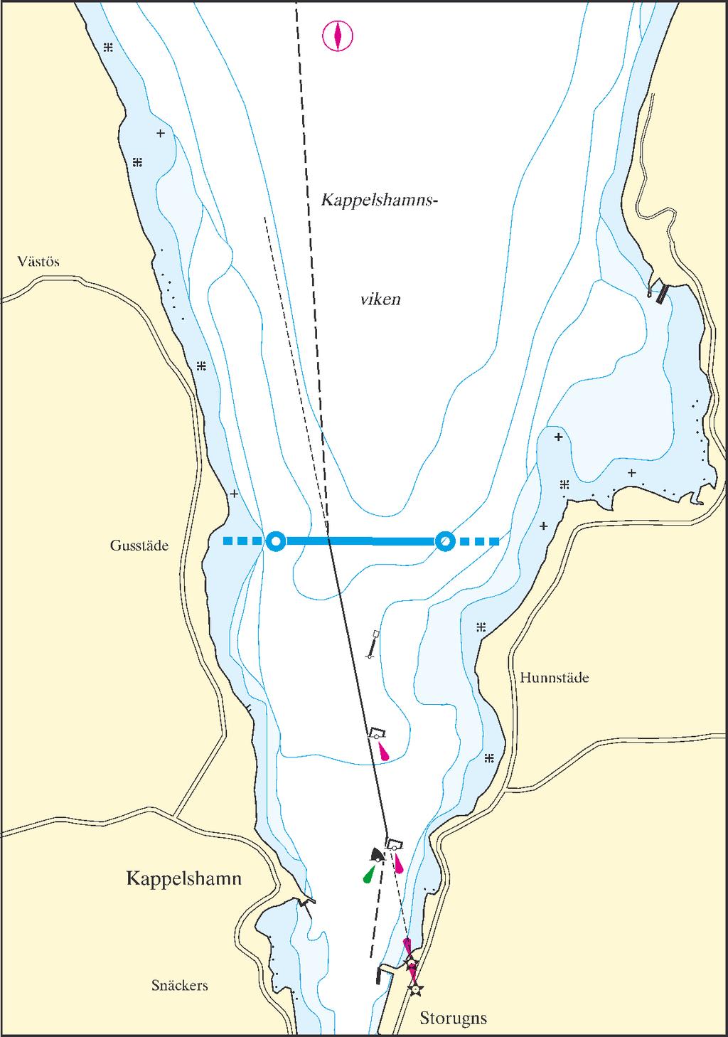 Ka2 - Kappelshamnsviken 1 ) Kappelshamnsviken 57 52,50 N 018 47,10 E 57 52,50 N 018 48,50 E Kappelshamn -