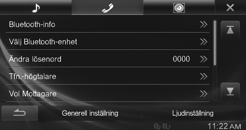 Styrning av handsfree-telefon Användarhandledning BLUETOOTH-inställning, Använda BLUETOOTH Du kan ringa handsfree med INE-W990BT om mobiltelefonen är kompatibel med en HFP-profil (Hands-Free Profile,