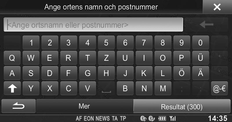 ([Sök adress] är vald.