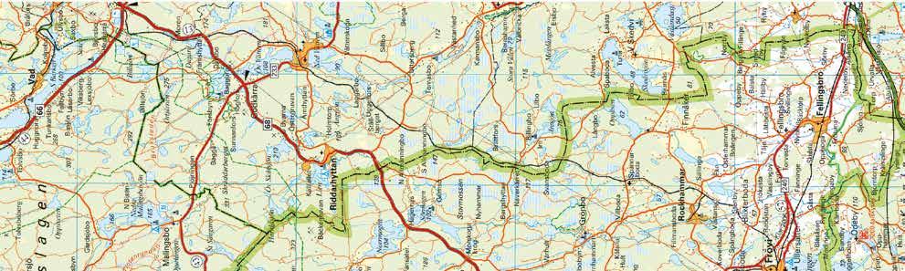 Nora Hällefors 50 km 50 min 44 11 19 Avstånd till Bergslagen Borlänge Bergslagen 120 km 120 min