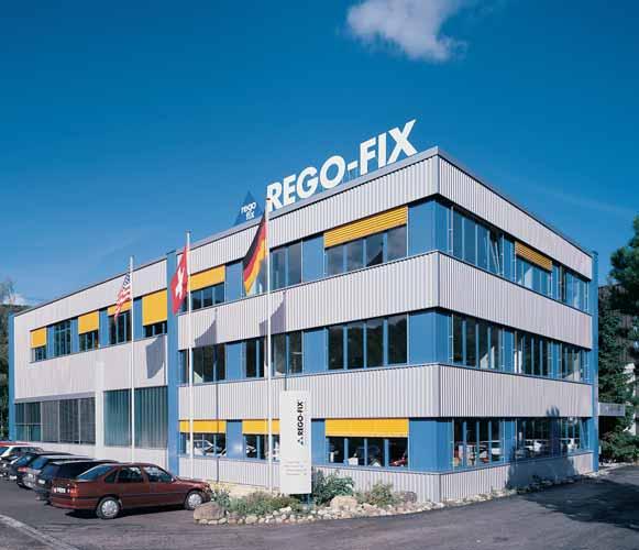 REGO-FIX: SWISS MADE UNDER MER ÄN 50 ÅR Fokus på högsta precisionsnivå och alltid i farten det är framgångsreceptet hos REGO-FIX AG,