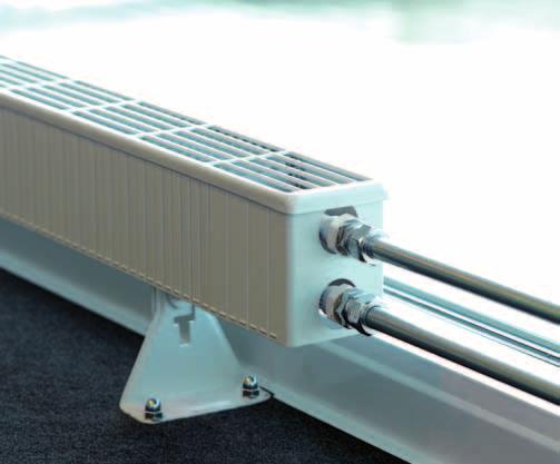 PRAKTISKA TILLBEHÖR THERMOPANEL PRAKTISKA TILLBEHÖR Tekniska innovationer Rationella tillbehör som förenklar installationen av Thermopanel radiator eller ThemoCon konvektor.