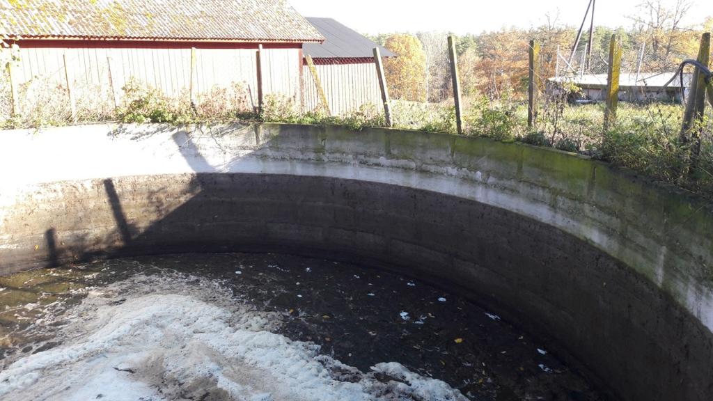3. Utformning av anläggningen Vår kretsloppsanläggning kommer att bestå av en gödselbrunn på cirka 340 m 3.