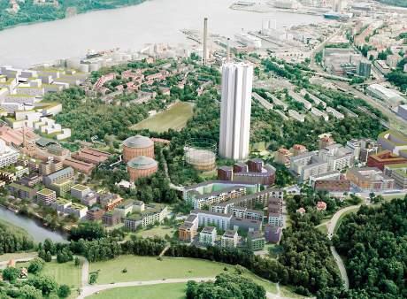 PLANERING - Planeras för innerstadens täta stadsstruktur - Gamla Gasverksområdet ska bli