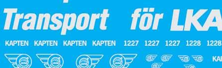 941 - Hector Rail Dekalsats till Hector Rail 941.001-1 eller 941.