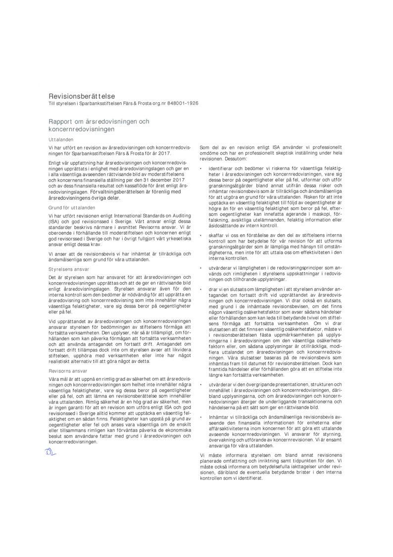 Revisionsberättelse